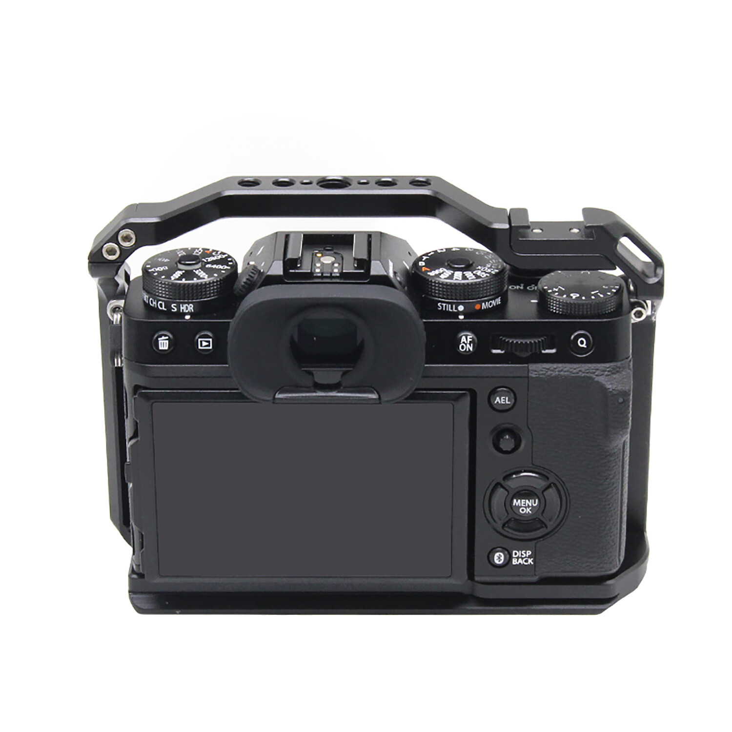 Quick Release Video Rig Cage Case Holder Hand Grip for FUJIFILM XT5 Camera