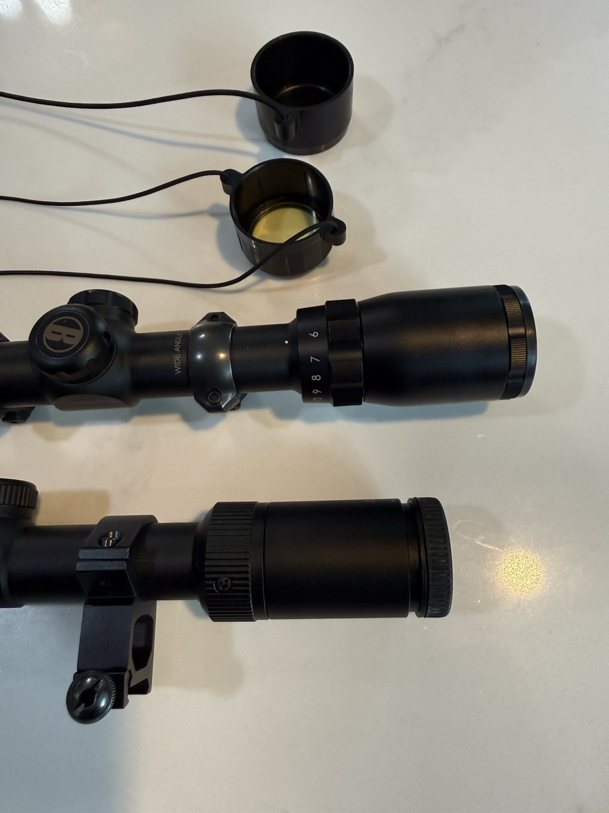 Bushnell Banner Wide Angle And Weaver Scope