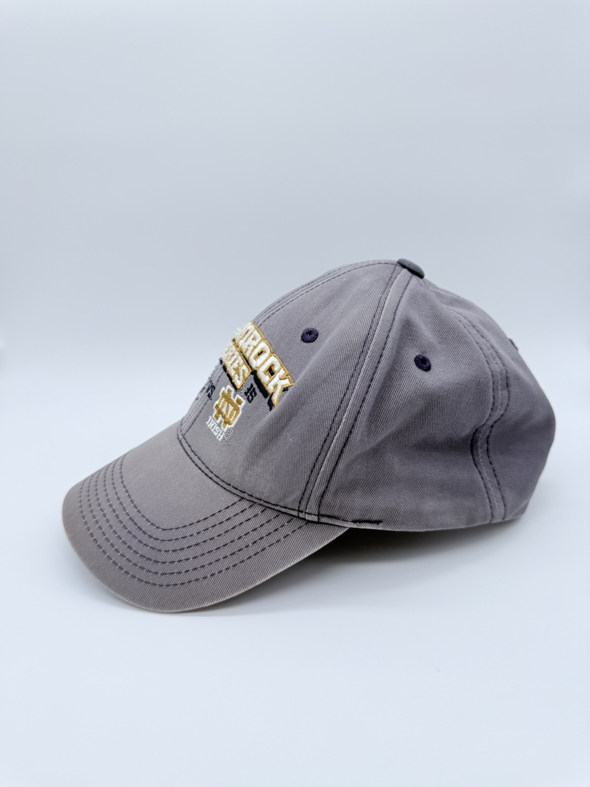 Shamrock Series BC vs ND 2015 Gray Hat Cap