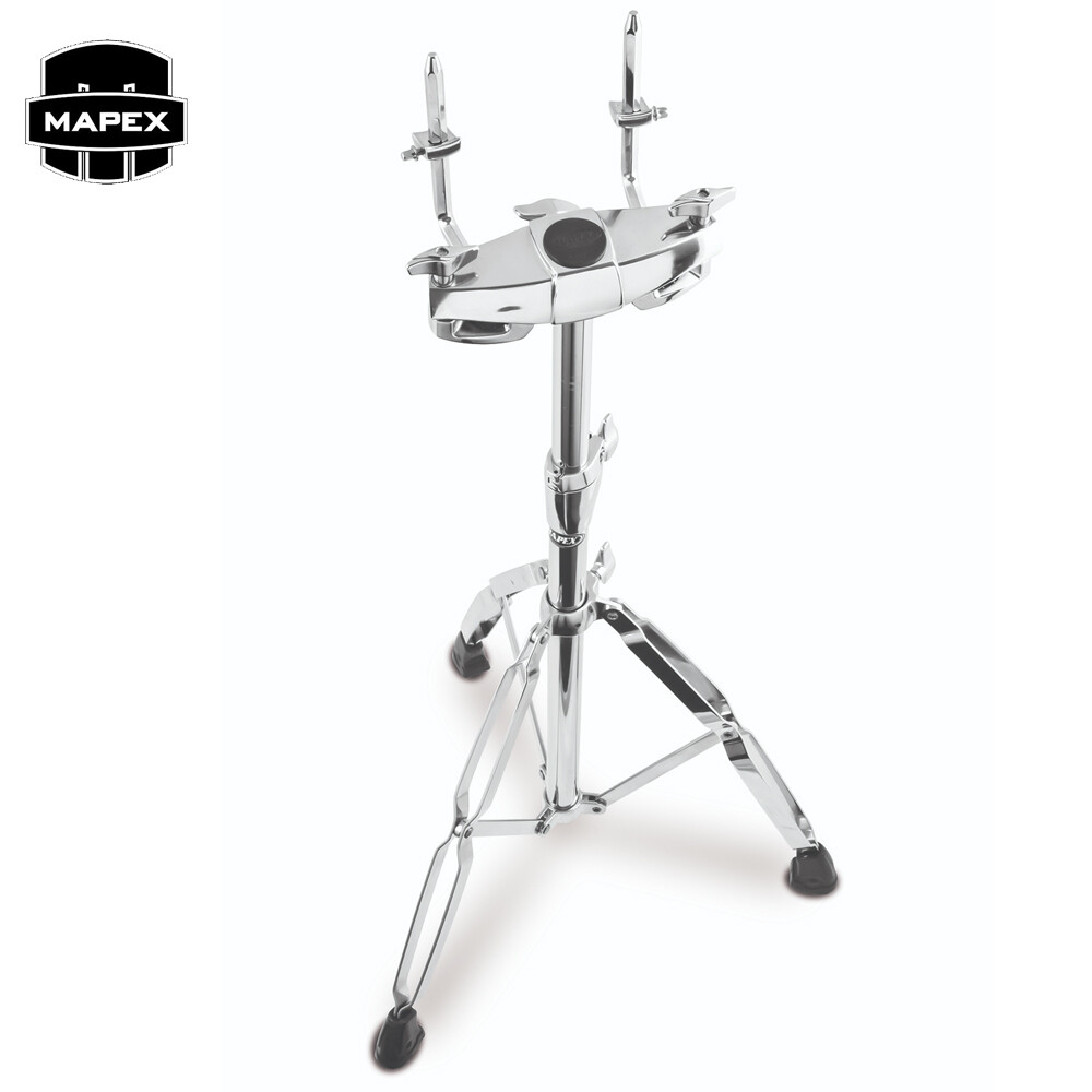 Mapex 700 Series Double Braced Double Tom Stand - TS700 Chrome
