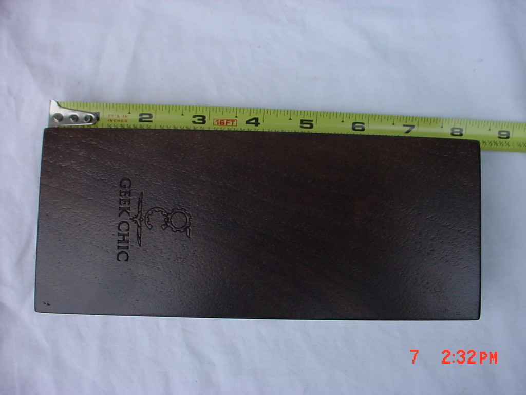Geek Chic Beautiful Hardwood Dice Tower  made in USA