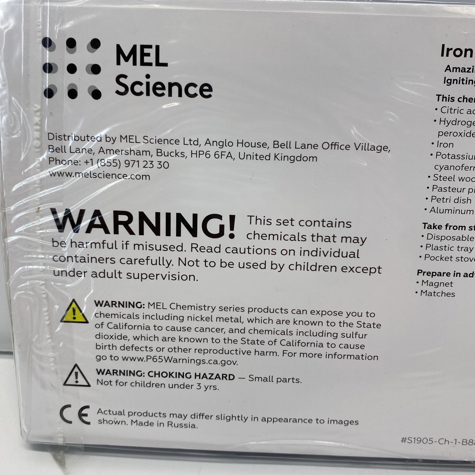 New Sealed Mel Chemistry Lot Of 3 Homeschool Science Kits 10+ 12+