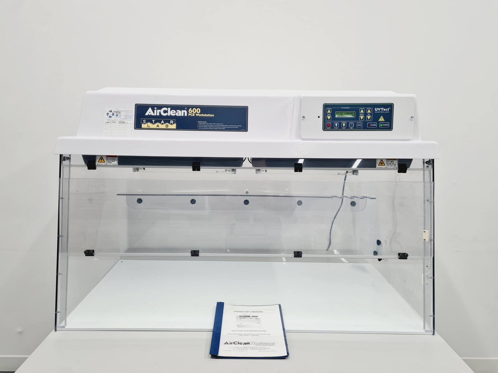 AirClean 600 AC648LFUVC-220 PCR Workstation Lab