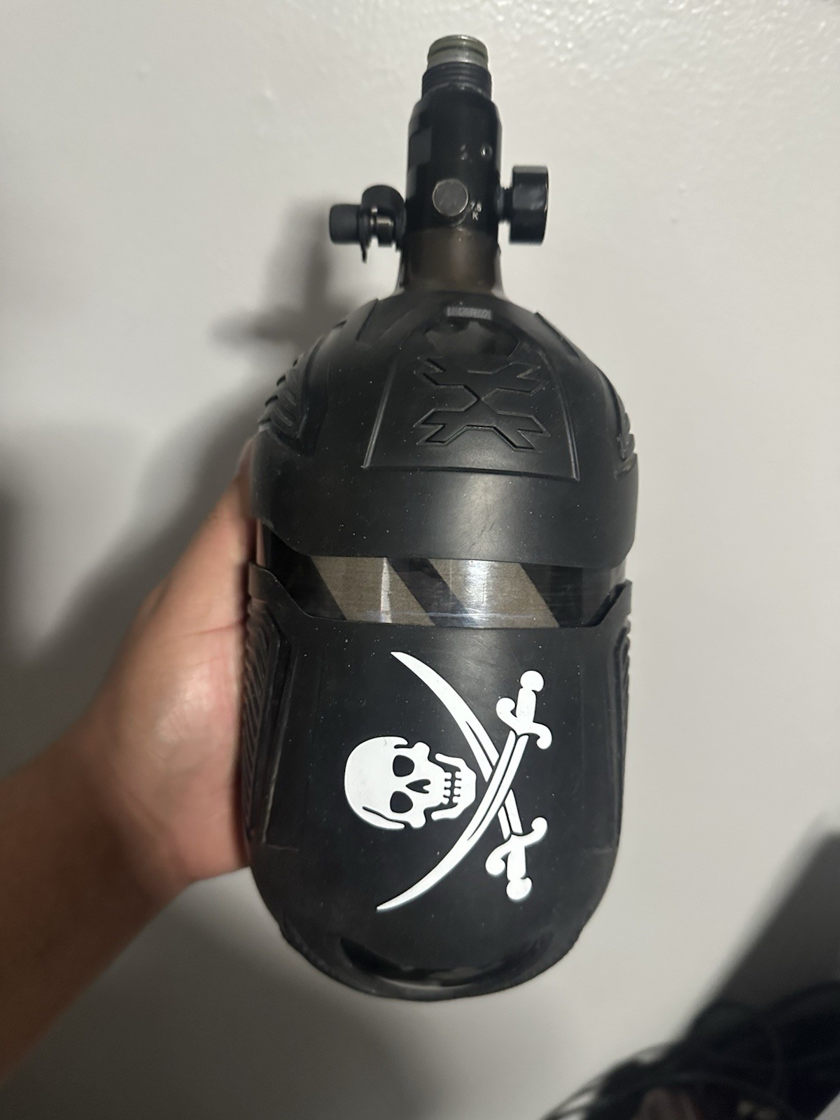 HK Army AeroLite 68ci 4500psi HPA Paintball Tank with HK Sleeve and HK Case