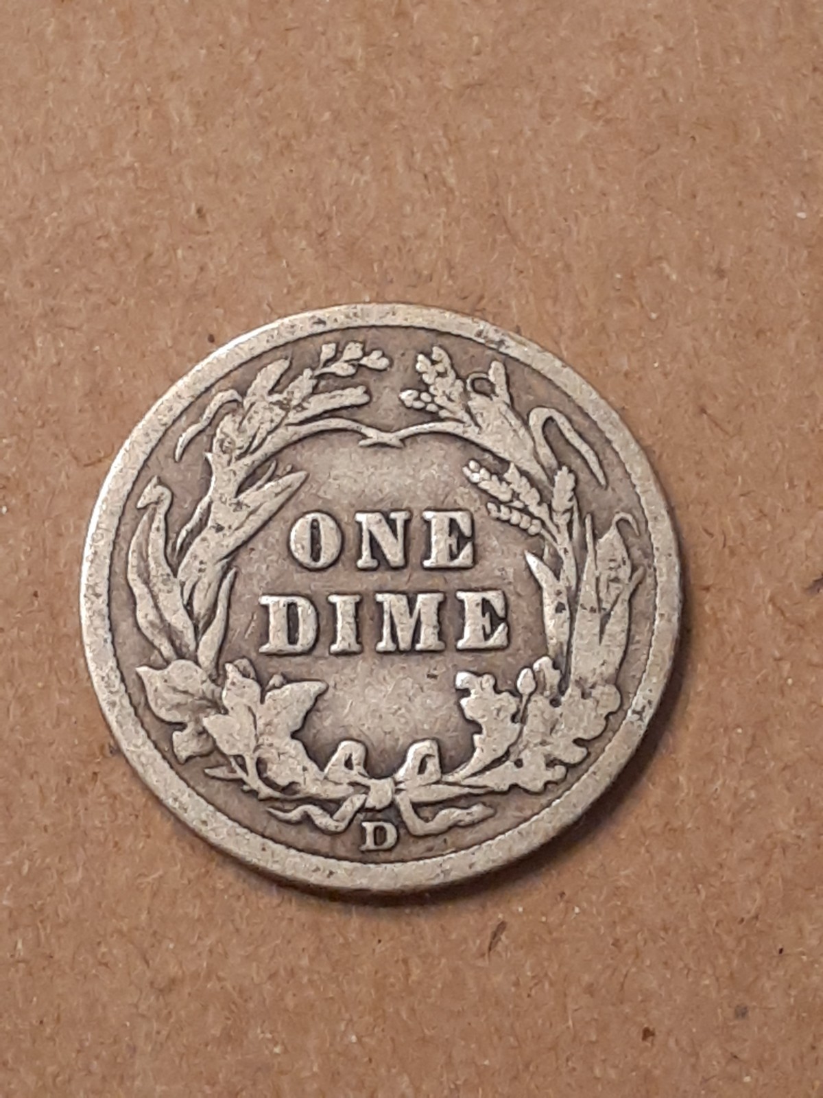 1912 D BARBER DIME GOOD