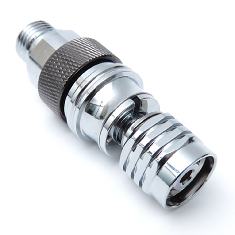 Chrome Plated Copper Diving Full Face Second Stage Adjuster Quick Connect