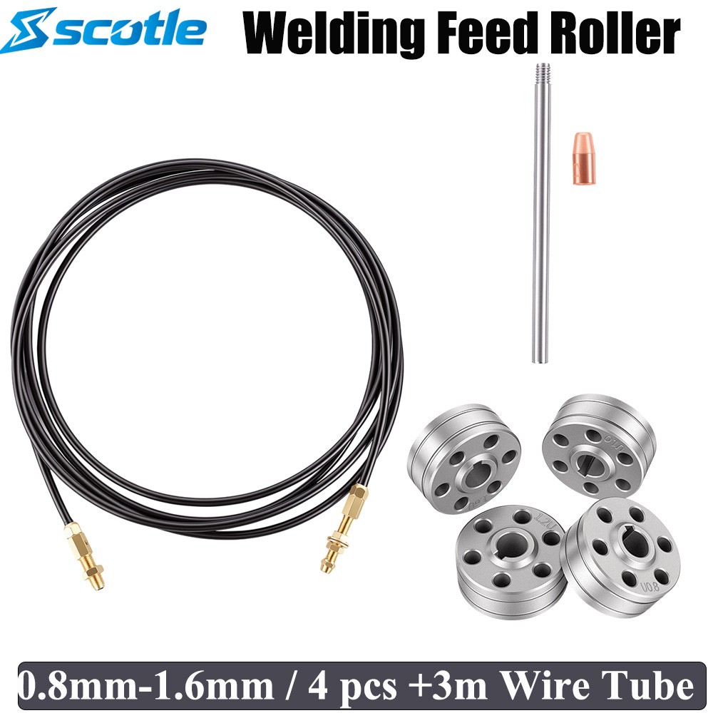 0.8-1.6mm U Wire Feeder Wheel For Aluminum Wire Feeder Tube Welding Feed Roller