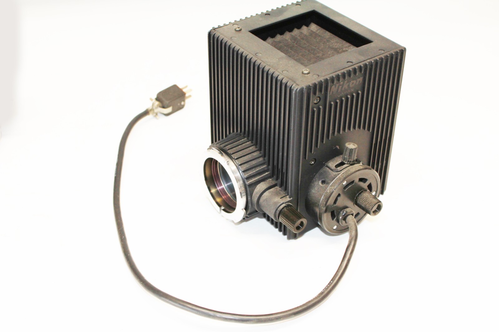 Nikon Optiphot Diaphot Microscope Halogen Lamp Housing 12v 50w (4861)