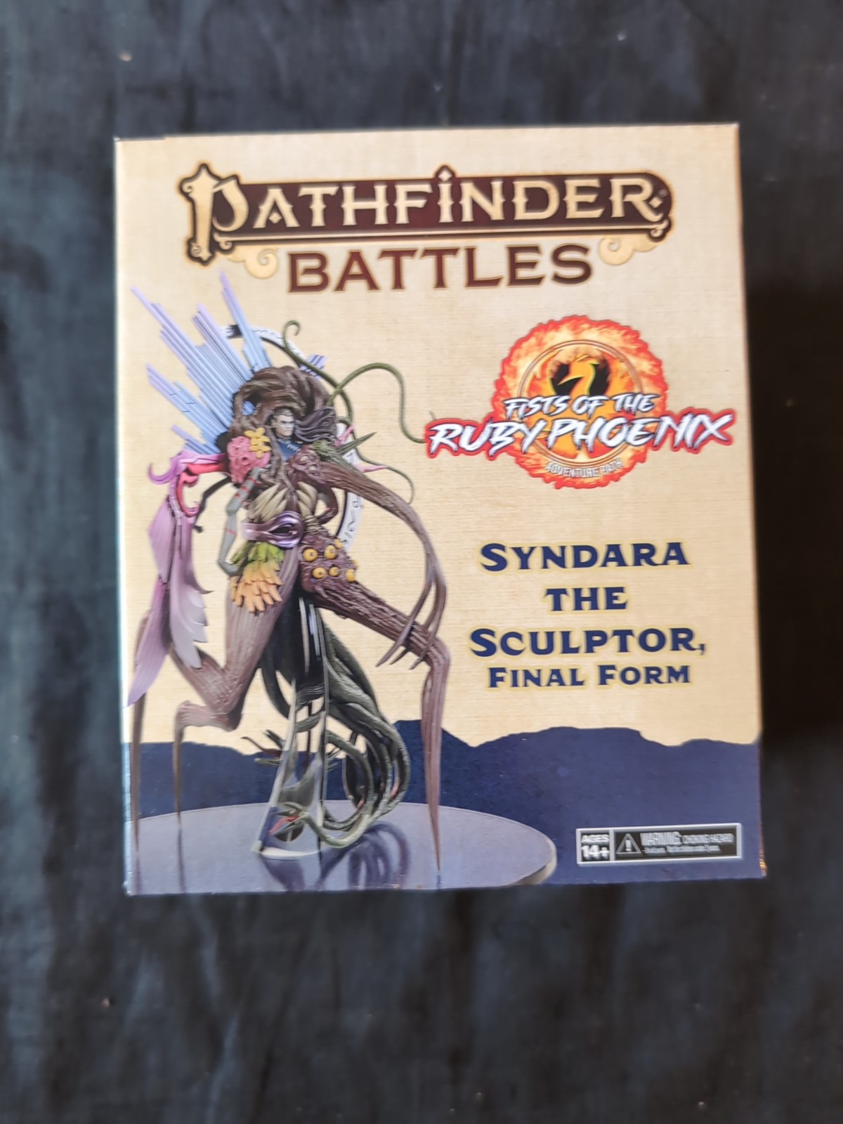Syndara the Sculptor Final Form miniature D&D Dungeons Dragons Ruby Phoenix N677