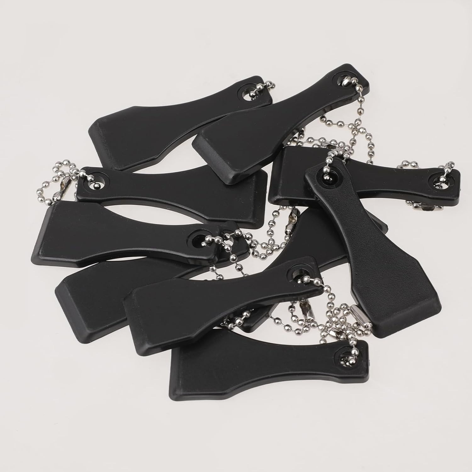 10 Pcs Lottery Ticket Scratcher Scratch Off Tool Plastic Black
