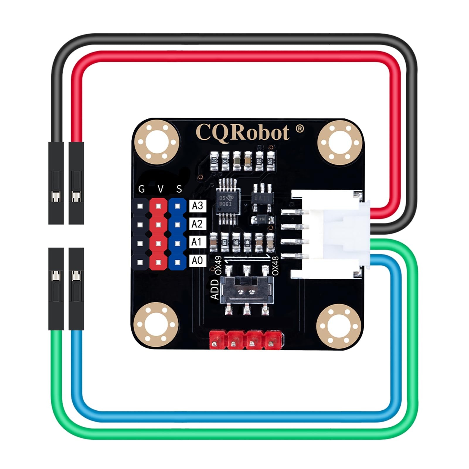 Ads1115 16bit Adc Conversion Module Compatible With Raspberry Pi And Arduino Boa