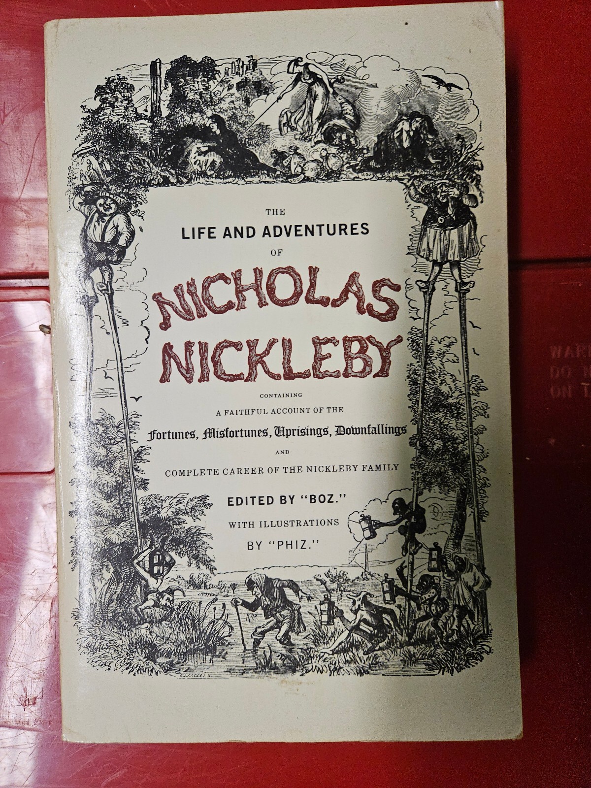 The Life and Adventures of Nicholas Nickleby