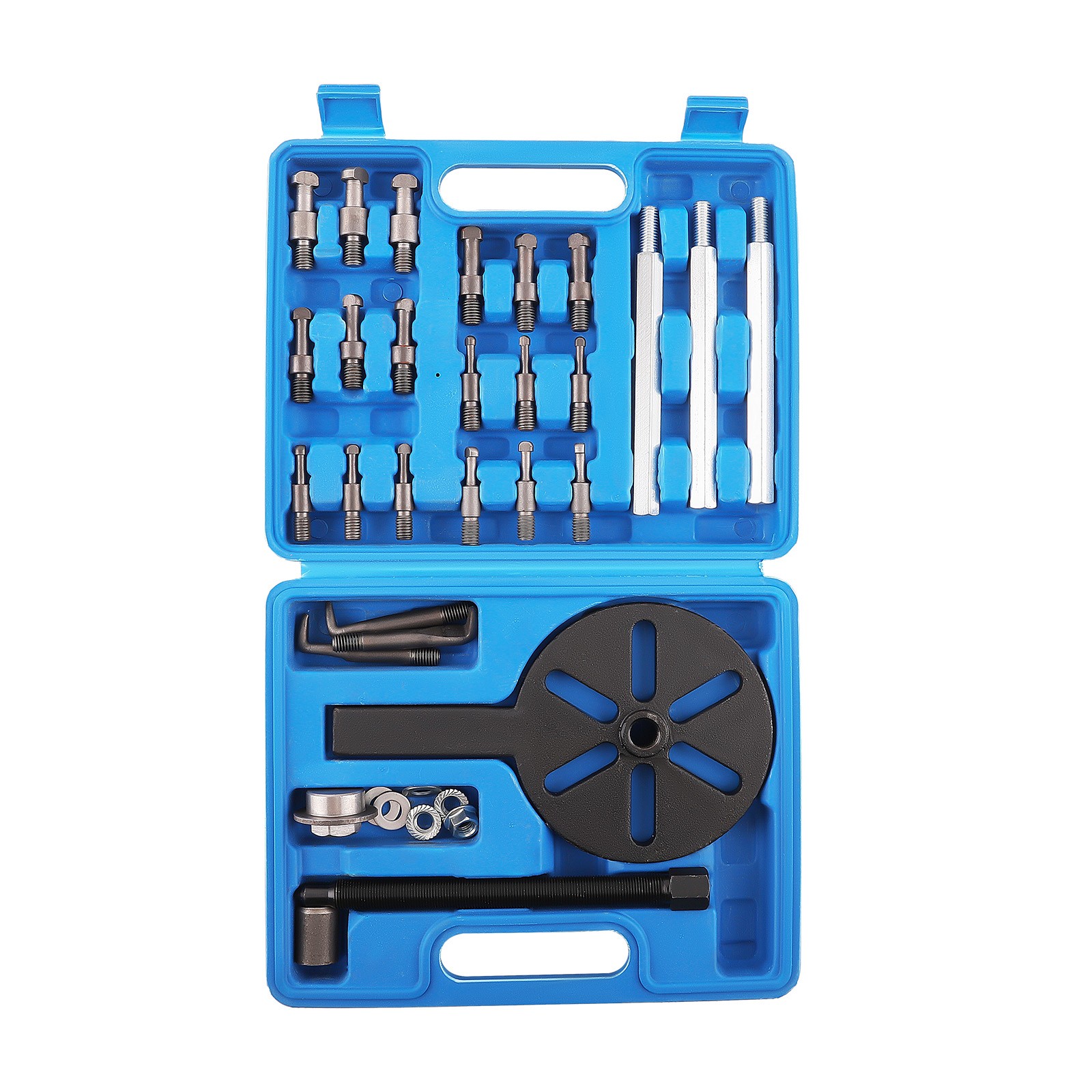 ⭐⭐21 in1 Bearing Disassembly Puller Inner Hole Removal Tool Three-jaw Puller Set