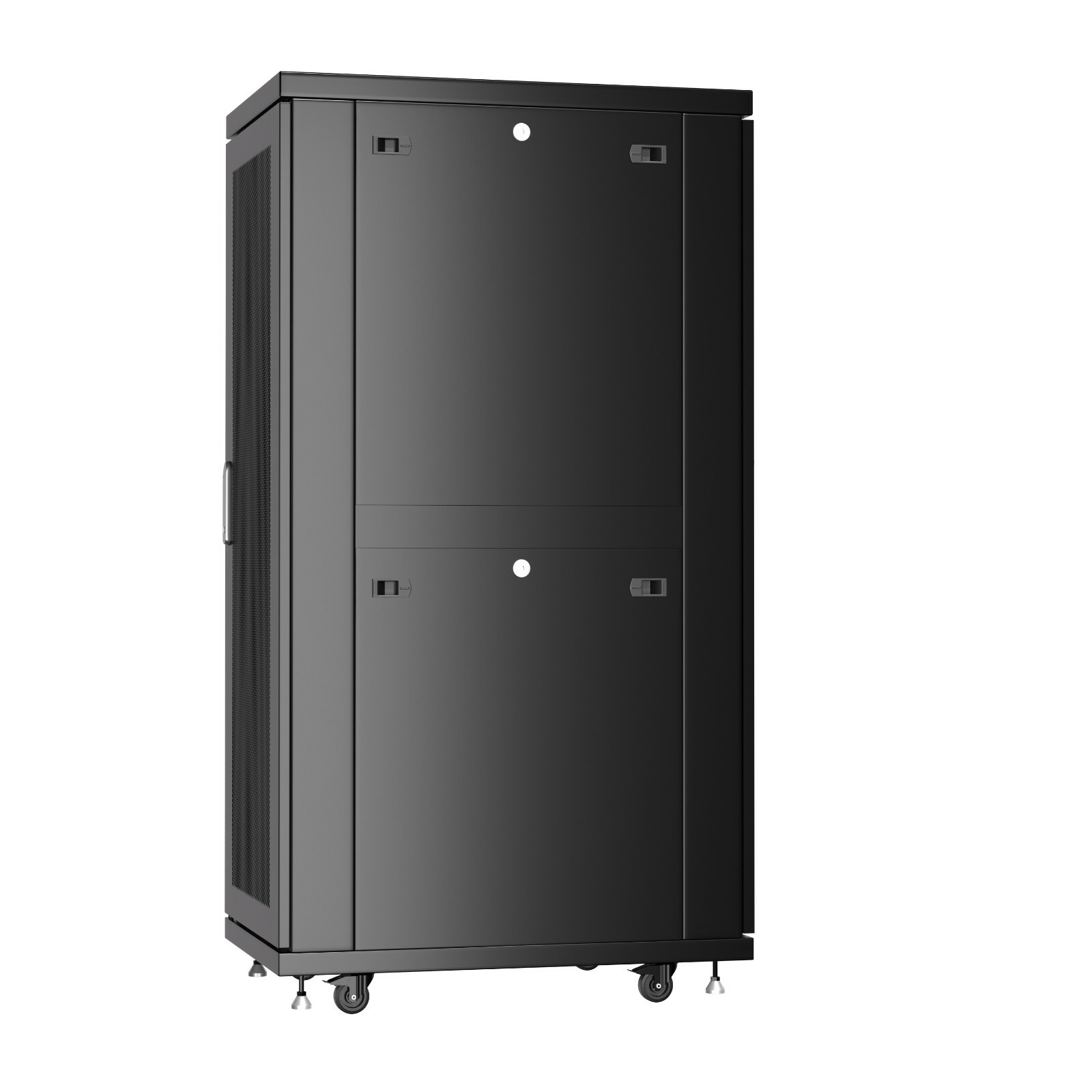 32U Server Rack IT Cabinet Data Network Rack Enclosure - 24-Inch Deep Rack Stand