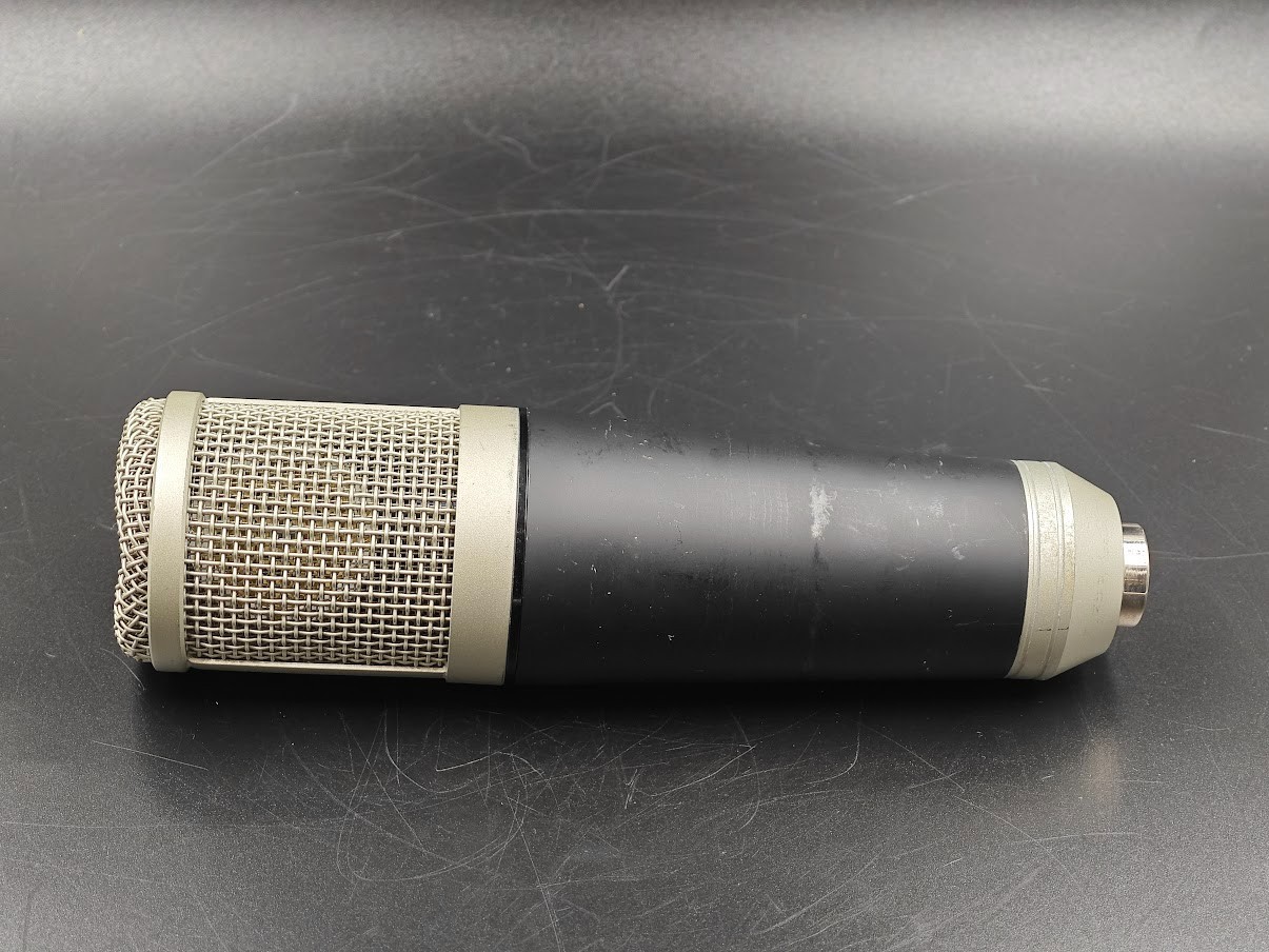 Recording MCU-02 USB Studio Condenser Microphone Black Used Working