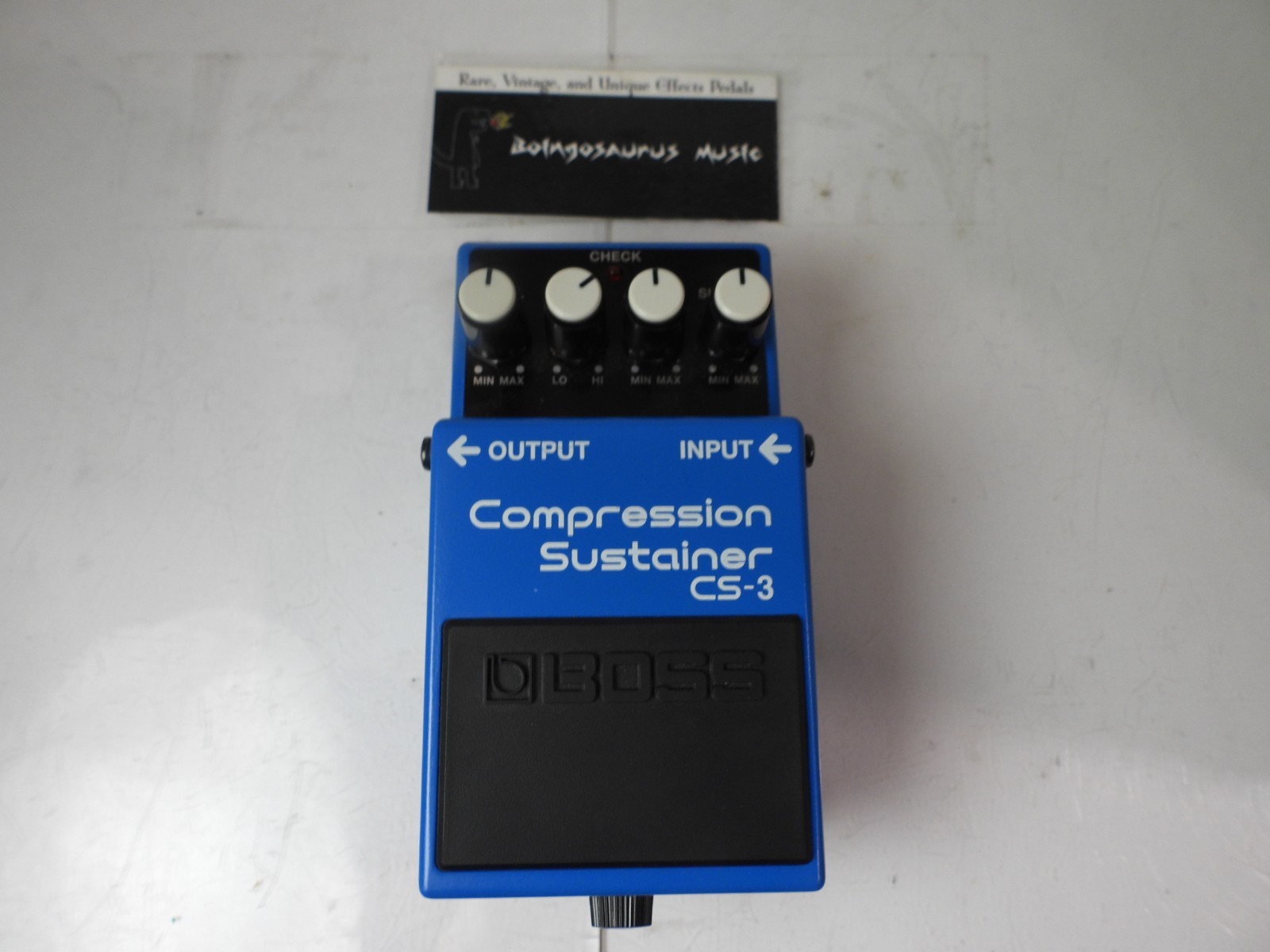 Boss CS-3 Compressor Sustainer Effects Pedal Free USA Shipping
