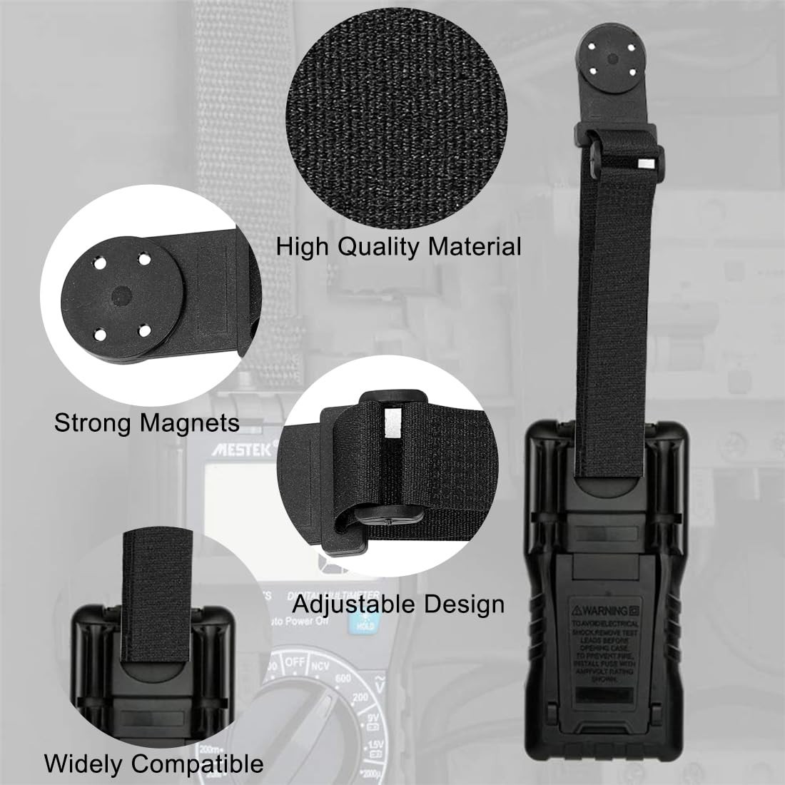 Hanging Strap Multifunctional Multimeter Magnetic Straps Kit Adjustable Hanging