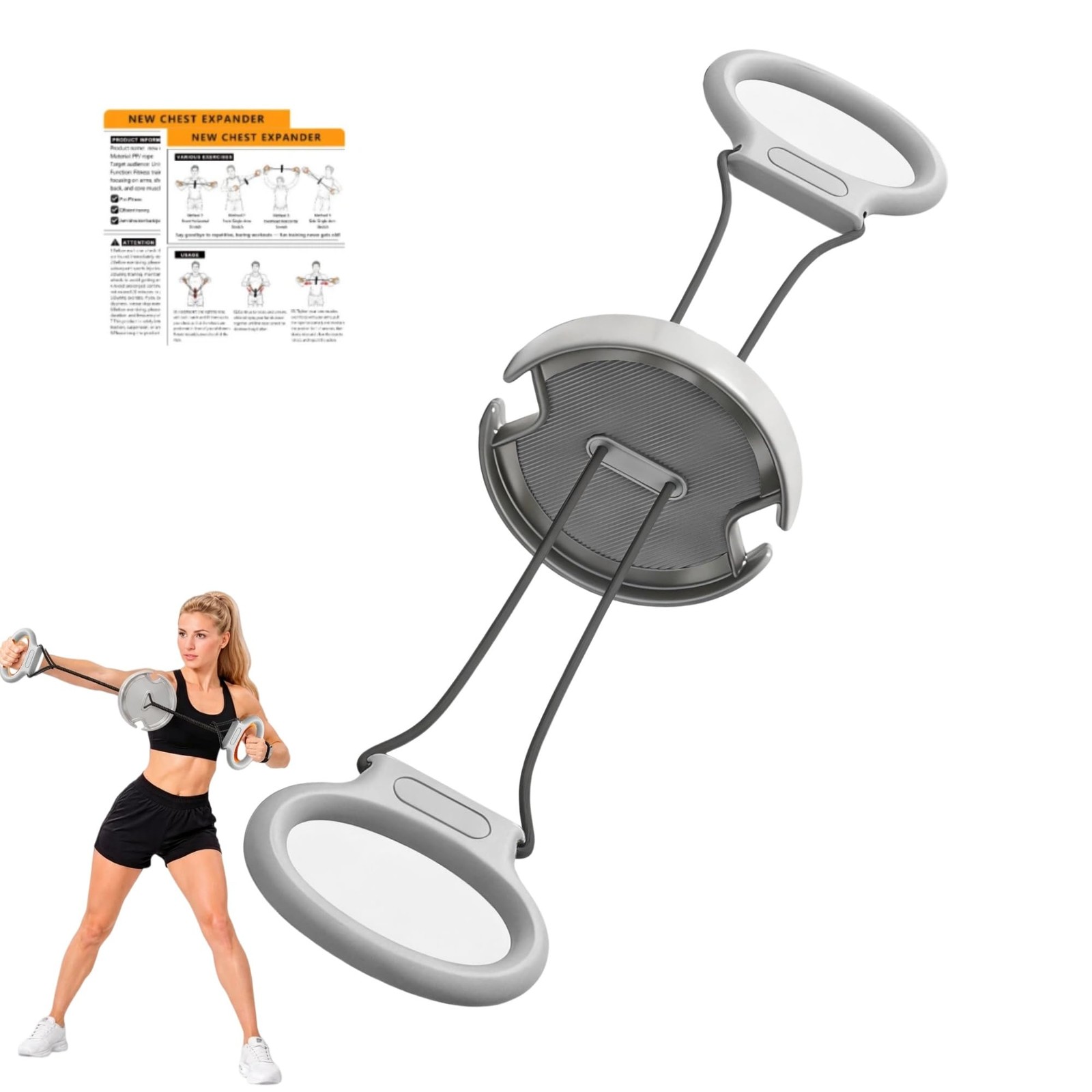 Flywheel Arm Trainer for Home Workout, Chest and Arm Trainer for Upper Body S...