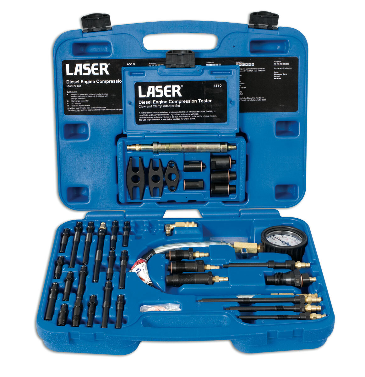 Diesel Engine Compression Master Test Kit - Laser 4510 New