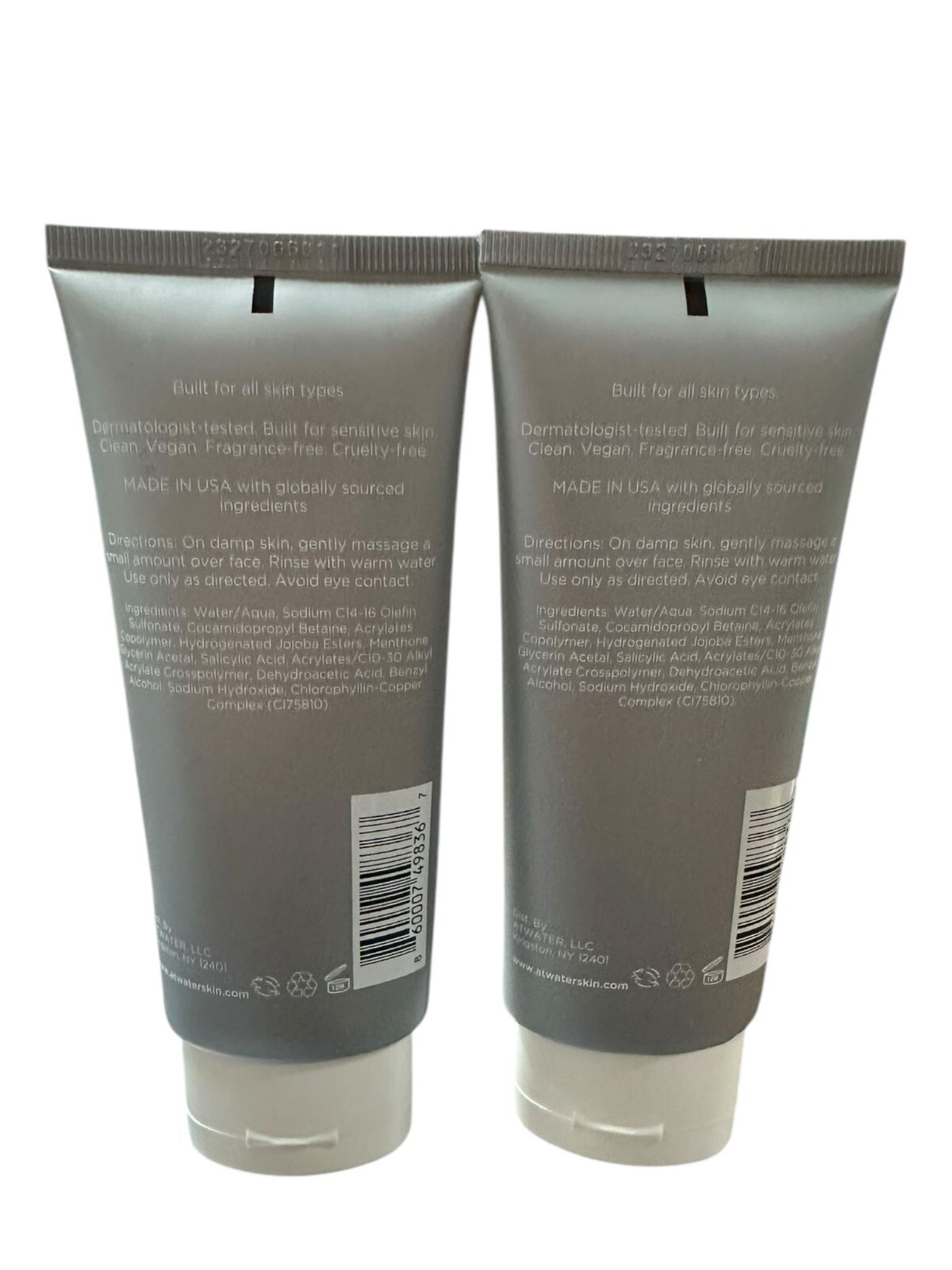 New Atwater Skin Armor Face Scrub 100ml / 3.4oz each (2 Pack)