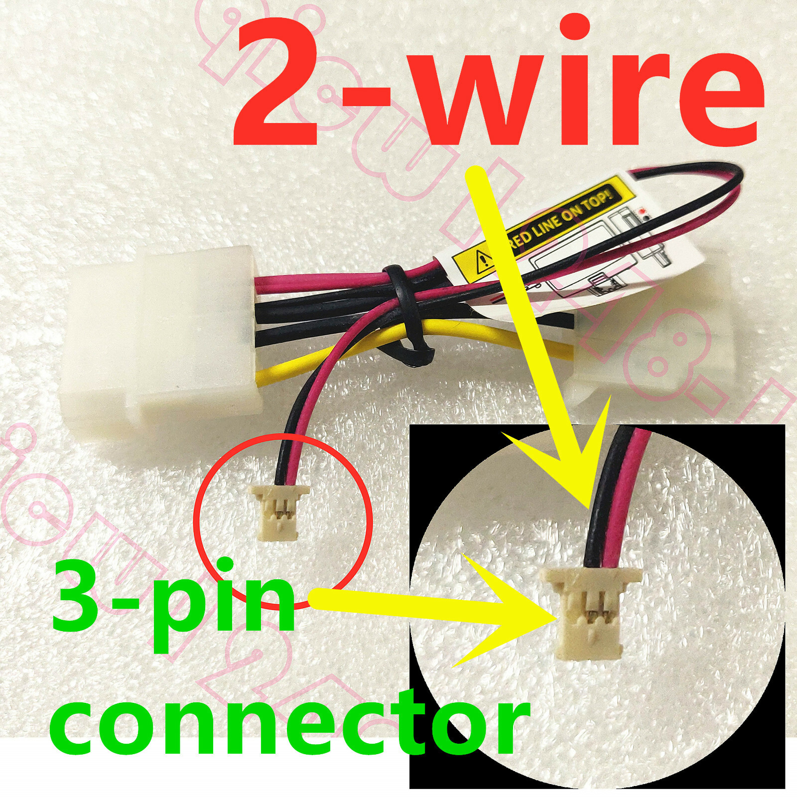 3-pin connector 2-wire Power cables For SATADOM SATADOM-SL 3SE SATA SSD
