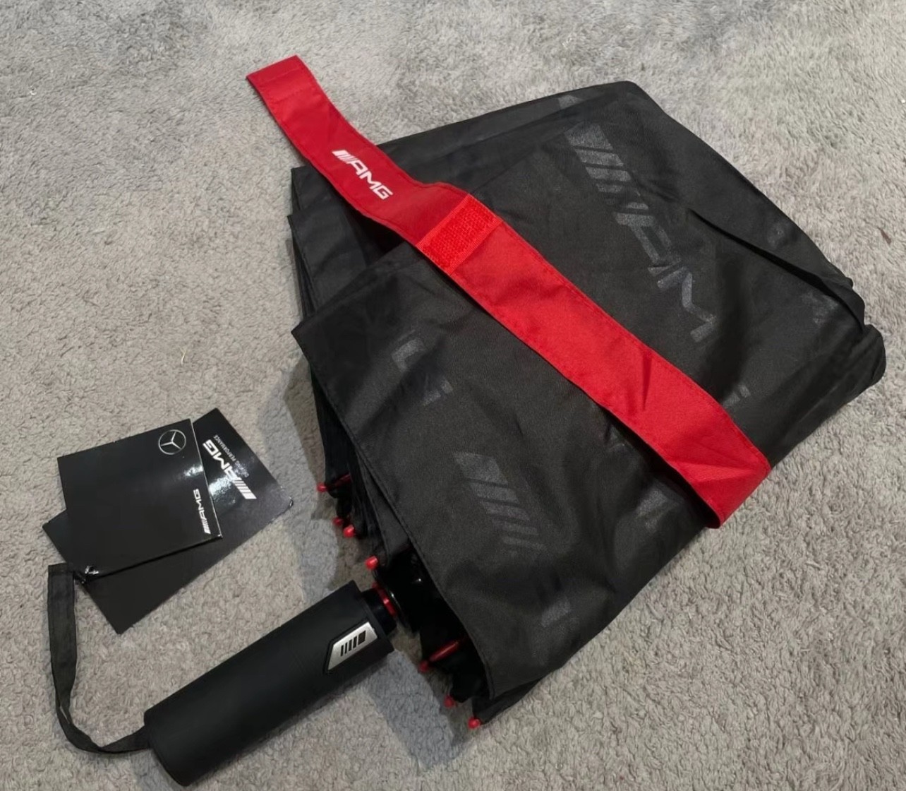New Mercedes Benz AMG Collection Folding Umbrella Genuine