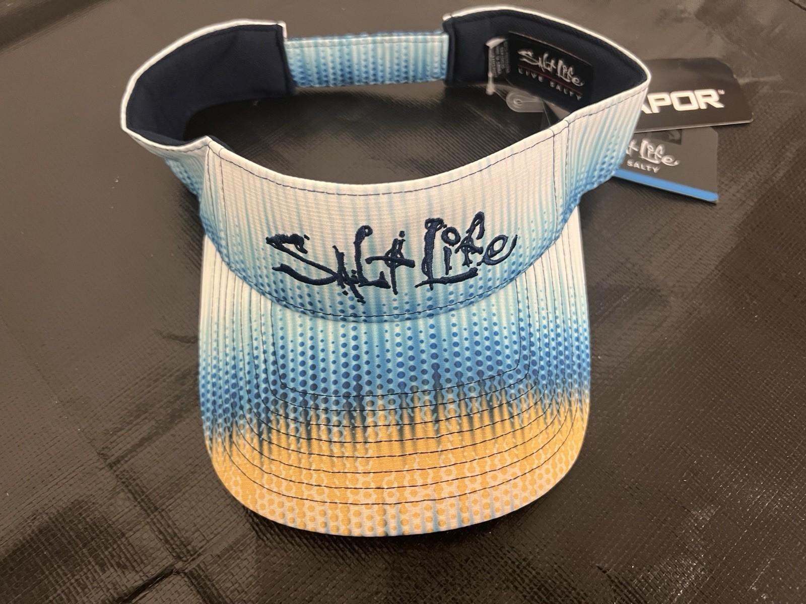 SALT LIFE Hat Cap Sun Visor SLX VAPOR Curve Brim Ocean Blue Golden Sunset SL NEW