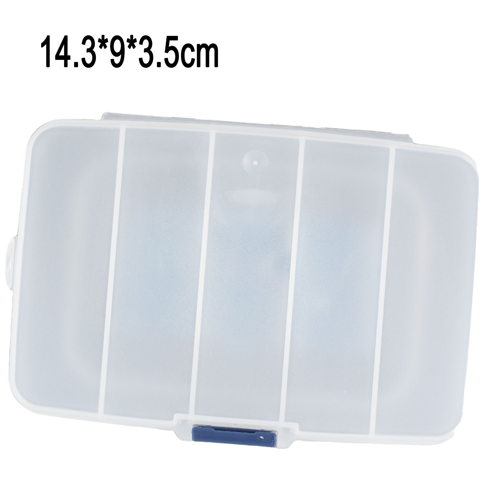 Screws Box Case Tool Tool Screws Translucent Transparent 1PCS 5 Grids Box