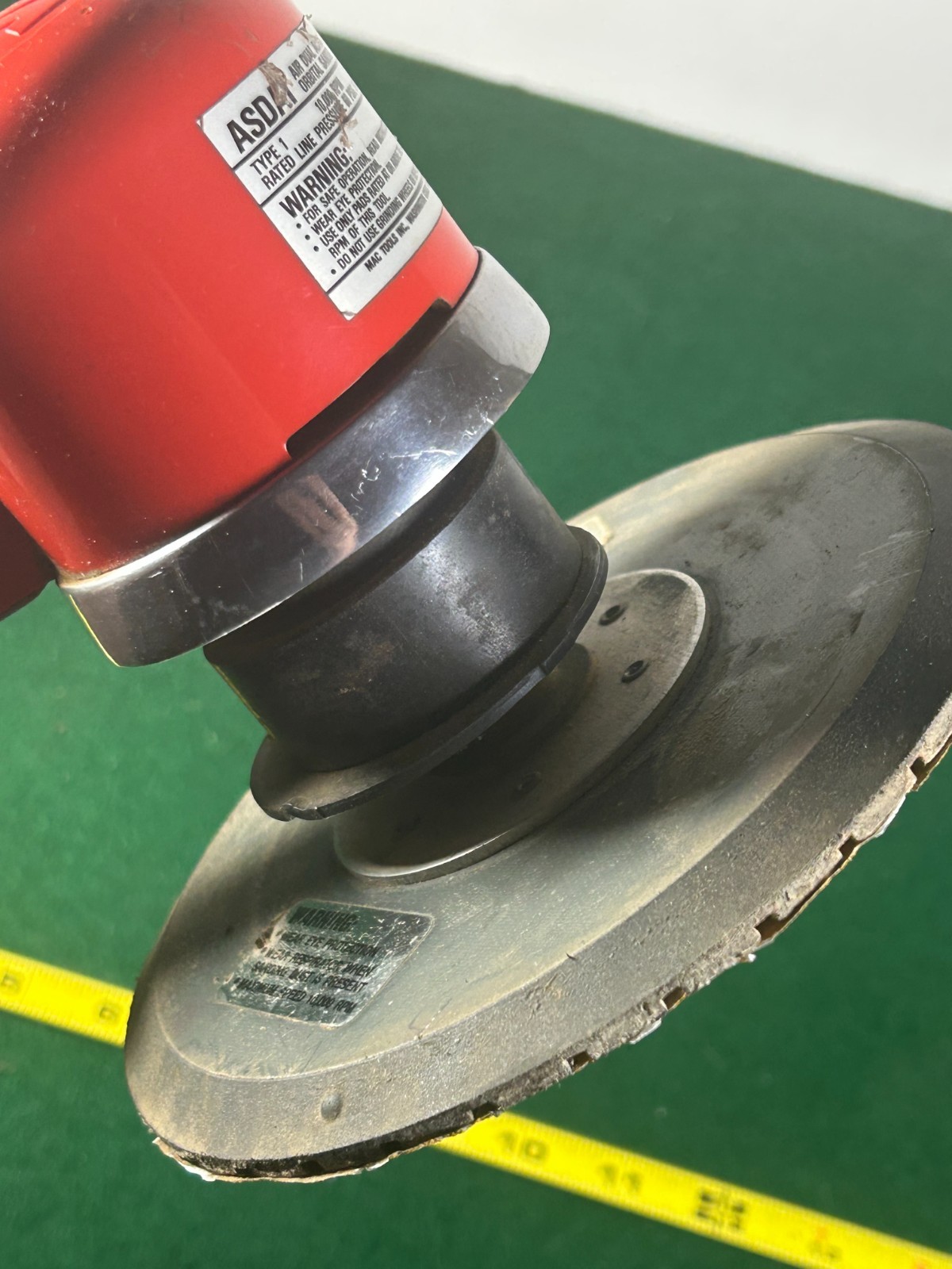 MAC Tools Air Dual Action Random Orbital Sander ASDAI CLEAN