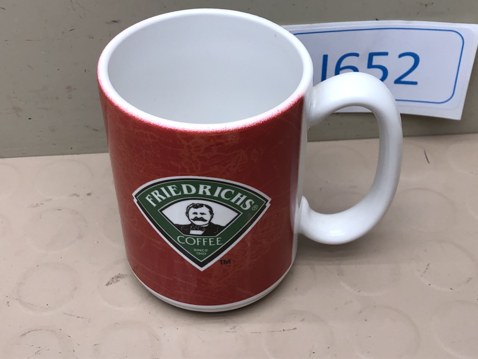 Friedrichs Ceramic Coffee Mug - Train through the Orient