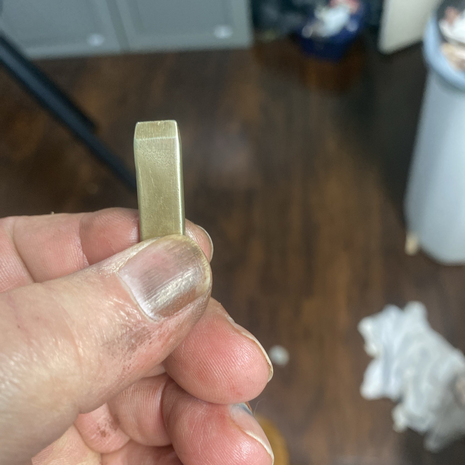 Thomas Center Arms Brass Barrel wedge/key For a Hawkins Muzzleloader.