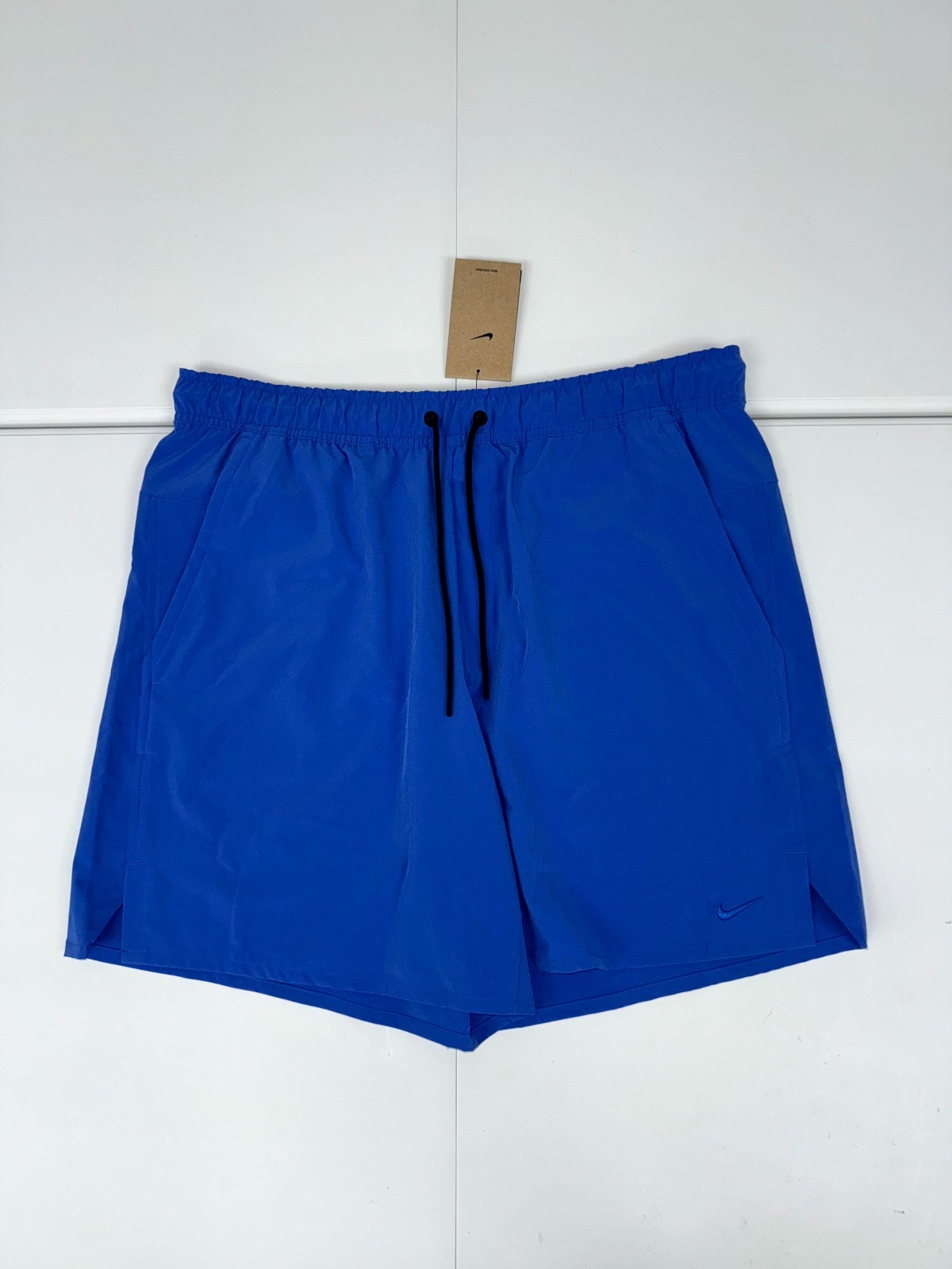 Nike Unlimited Dri Fit Unlined Versatile Shorts Mens M Blue Training Workout