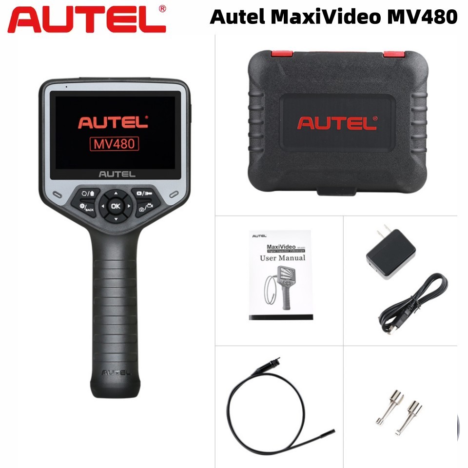 Autel Maxivideo MV480 Dual Camera Digital Videoscope Inspection Camera Endoscope