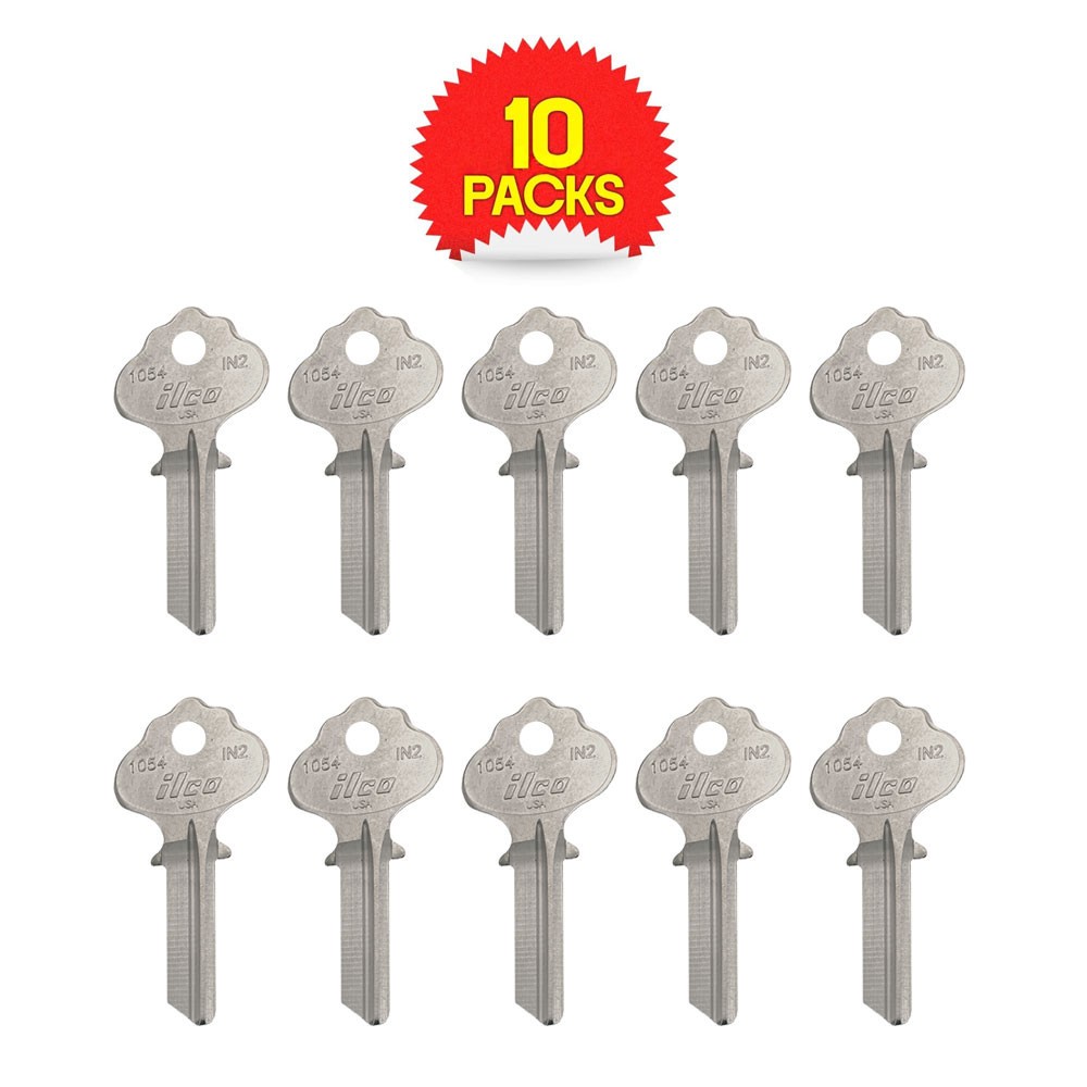 1054 / IN2 Key Blank Nickel