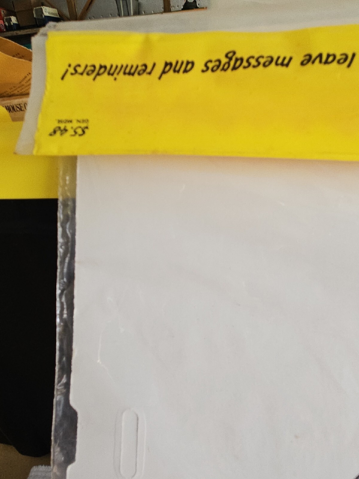 RARE Hallmark Erasaboard Memo I Byte apple mouse computer Message Board