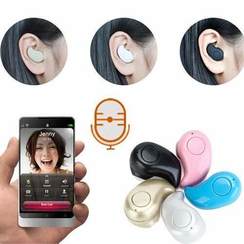 Mini Wireless Bluetooth 4.0 Stereo In-Ear Headset Earphone