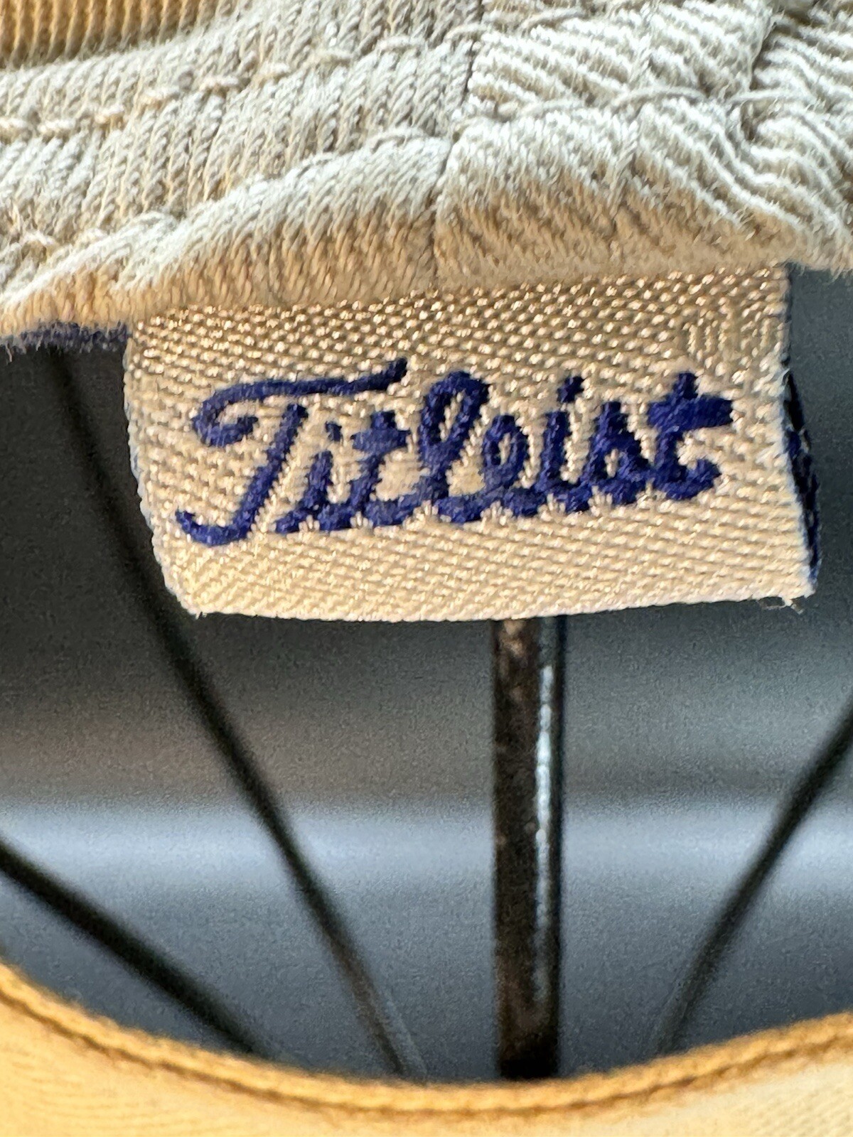 Titleist Golf Baseball Hat Strapback Adjustable Since 1932 On Brim Embroidered
