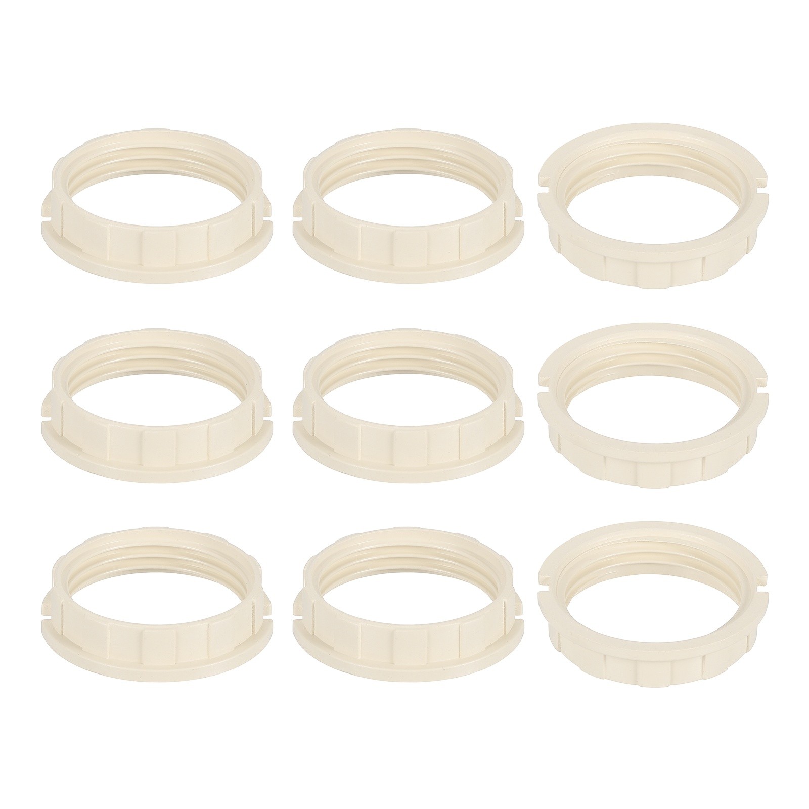 9 Pcs G9 Light Socket Rings for 1-1/16in Thread Diameter G9 Sockets(Big)