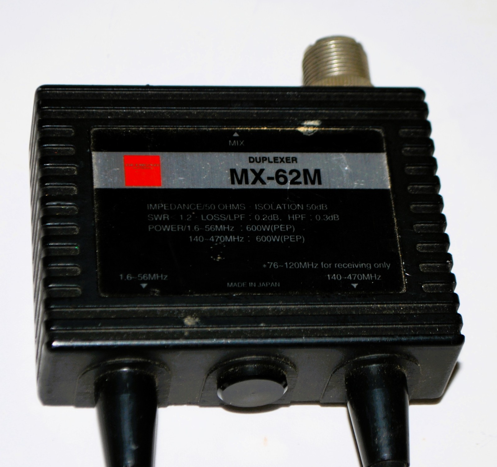 DIAMOND MX-62M Duplexer