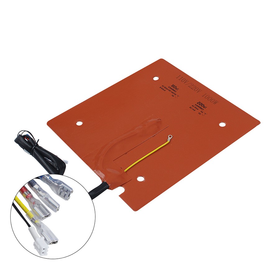 3D Printer Dual-Voltage Silicone Heating Pad for Anycubic Kobra S1 Combo