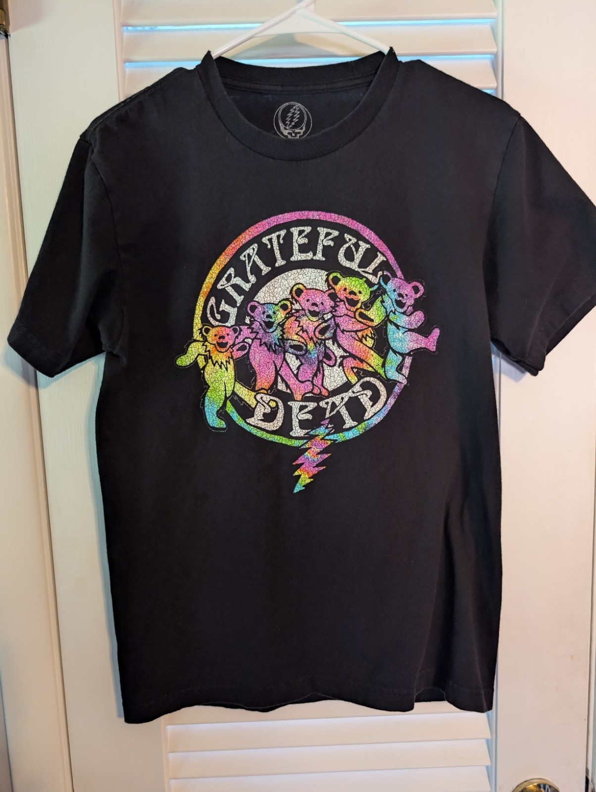 Black Grateful Dead Tshirt Small 2021 Bears Euc