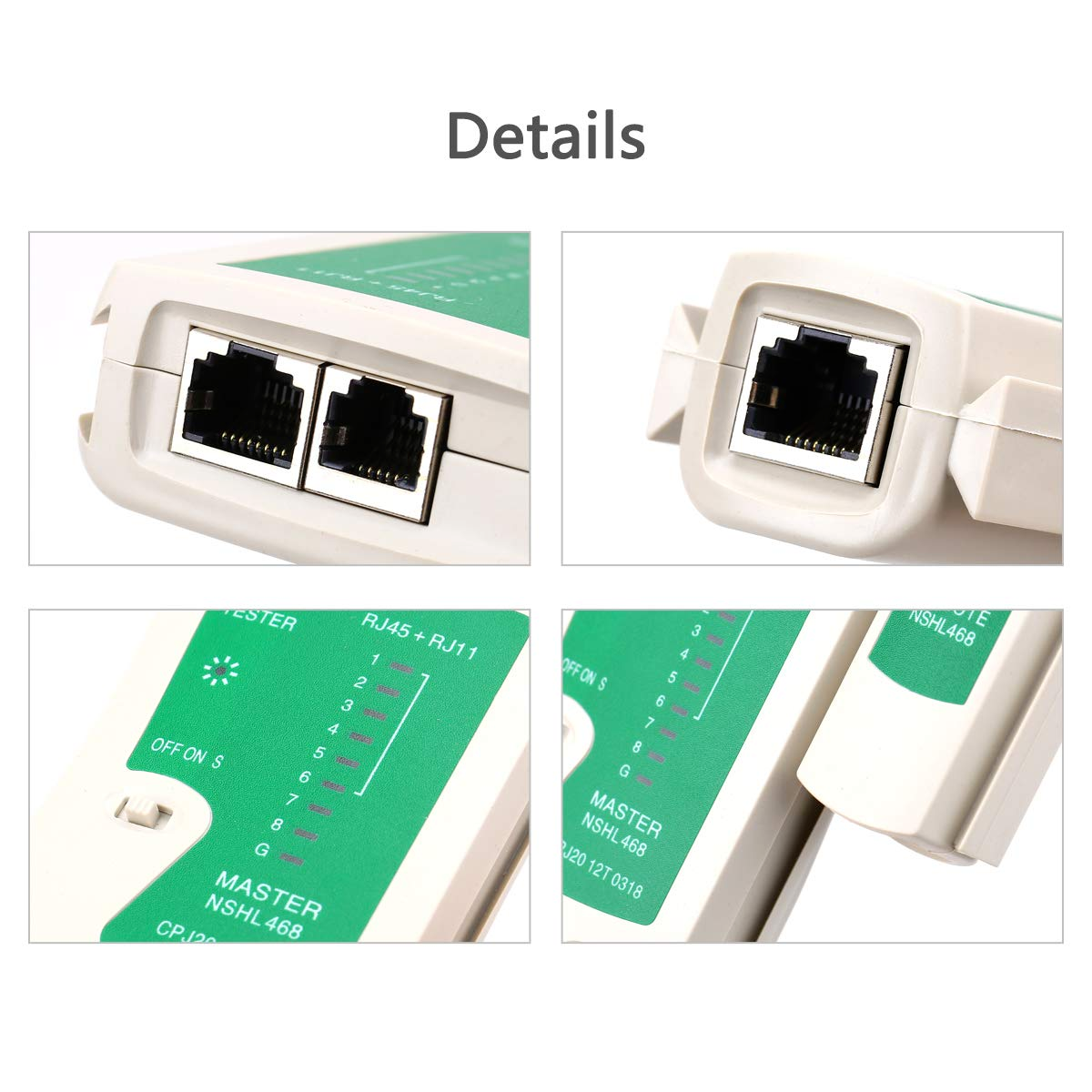 RJ45-RJ11 Multi-Functional Network LAN Cable Tester Test Tool Equipment