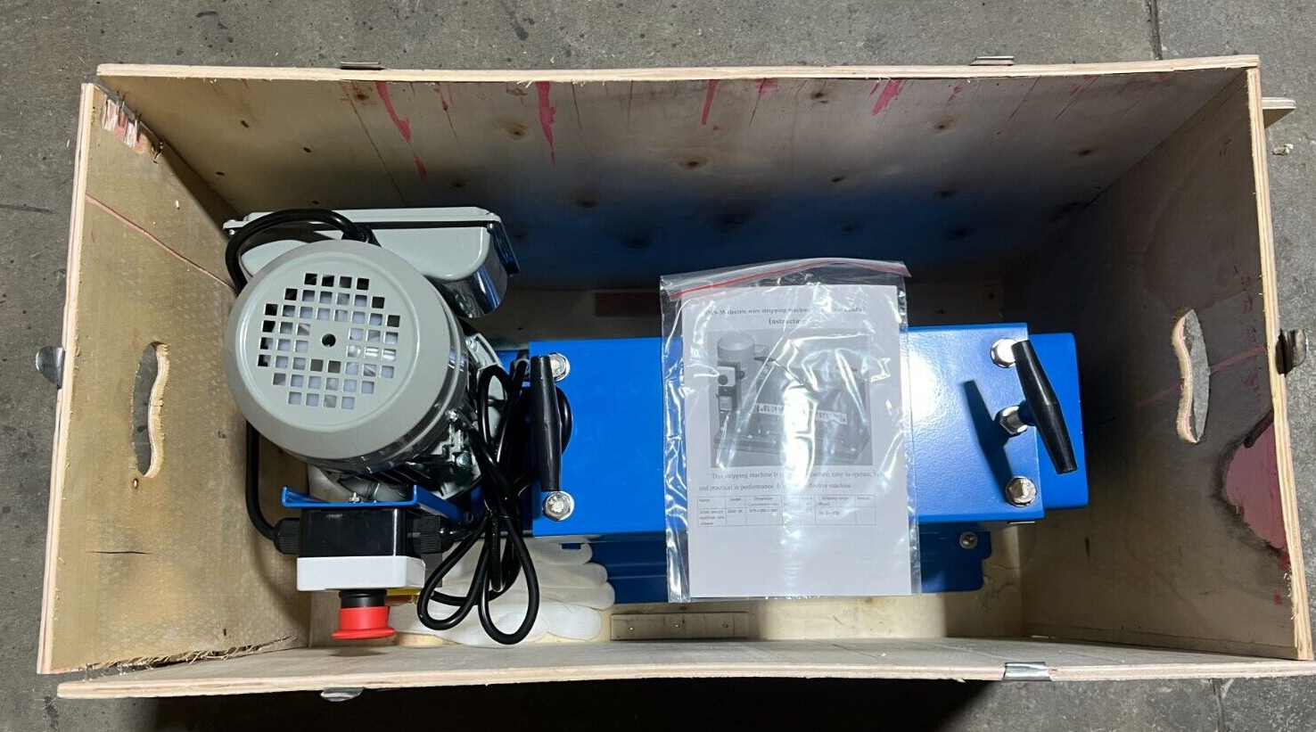 Towallmark Wire Stripping Machine 0.06 inch -1.5 inch for Recycling Copper Wire