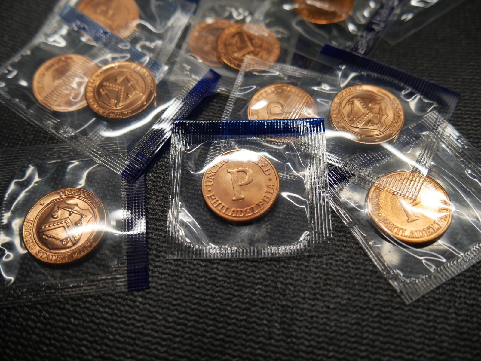 US Mint Treasury Token - Philadelphia (from Uncirculated mint sets)