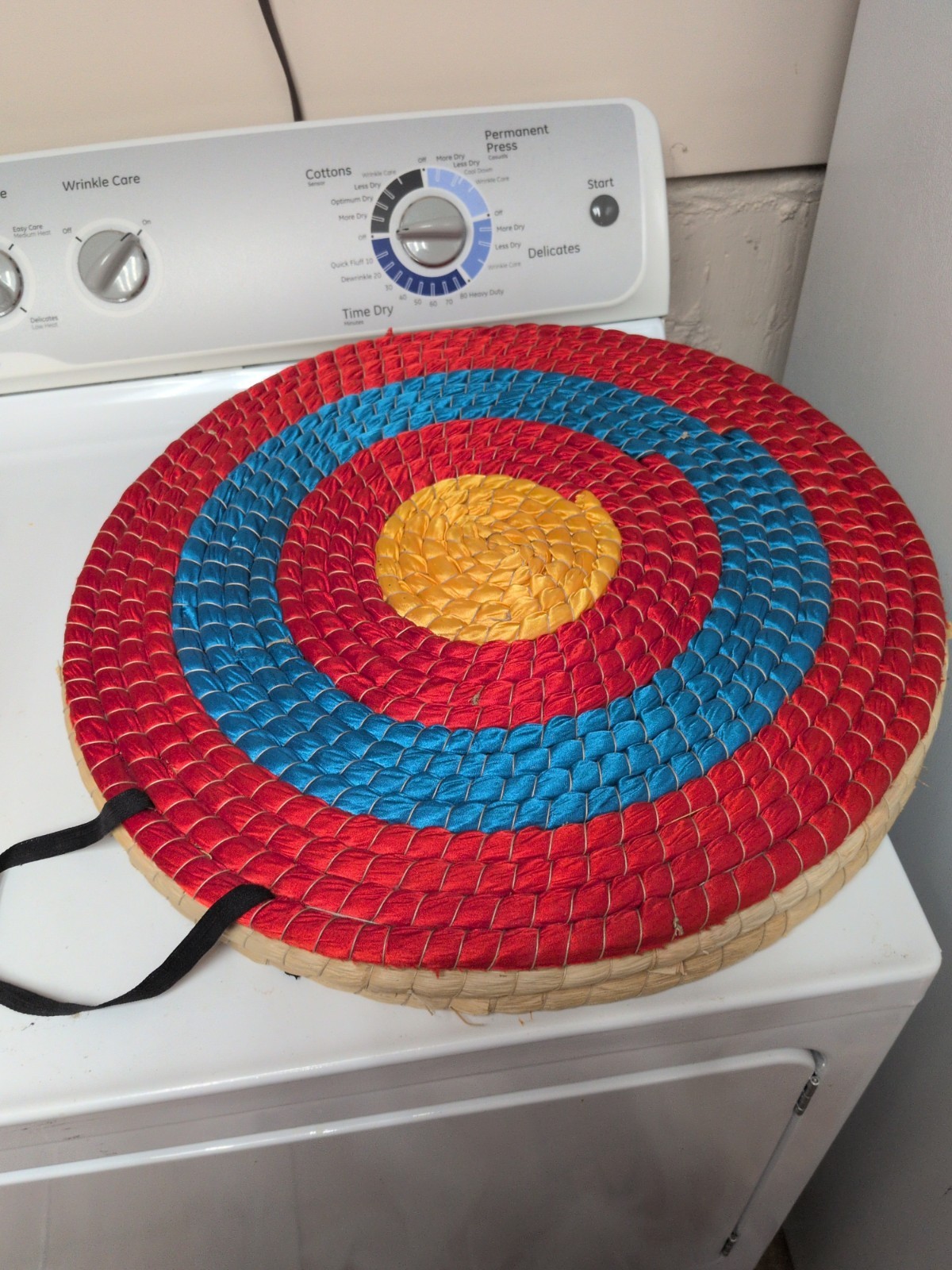 Recurve Bow Straw Target, 32" 3-Layer Hand-Woven