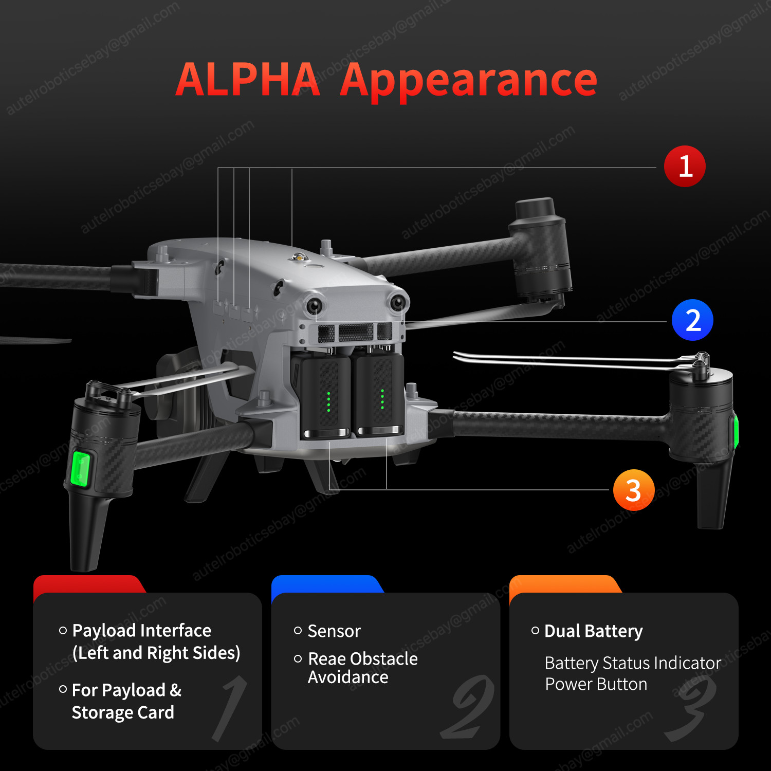 Autel Alpha Drone L35T Gimbal Multipurpose Industrial Application No Tariffs