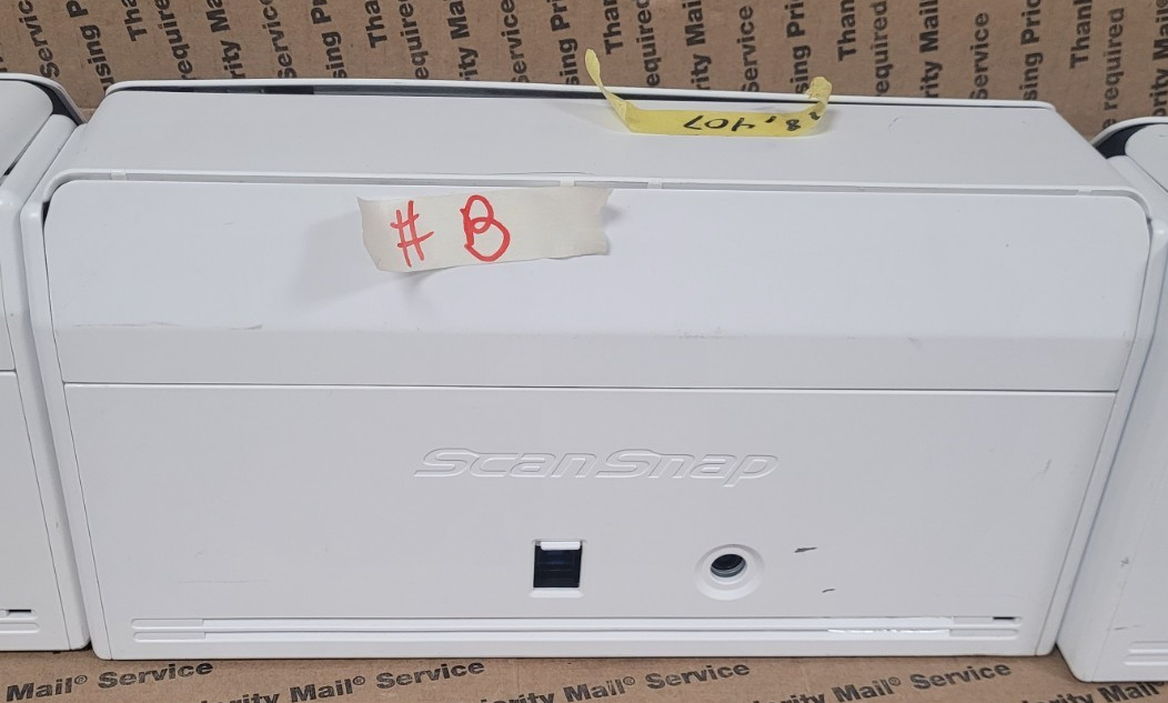 Fujitsu ScanSnap ix1600 Document Scanner No Adapter (TESTED)*Has Black Scratch