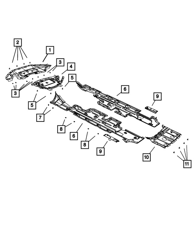 Genuine Mopar Hoist Pad Right 68089434AD
