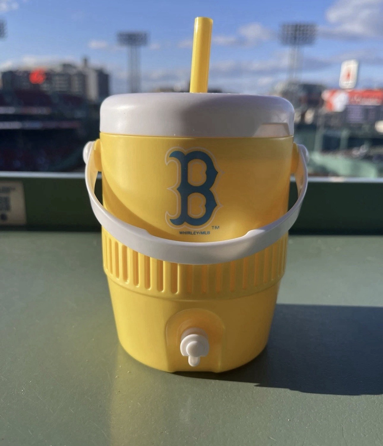 SOLD OUT AT FENWAY Yellow Boston Red Sox Fenway City Connect Cooler Beverage Cup