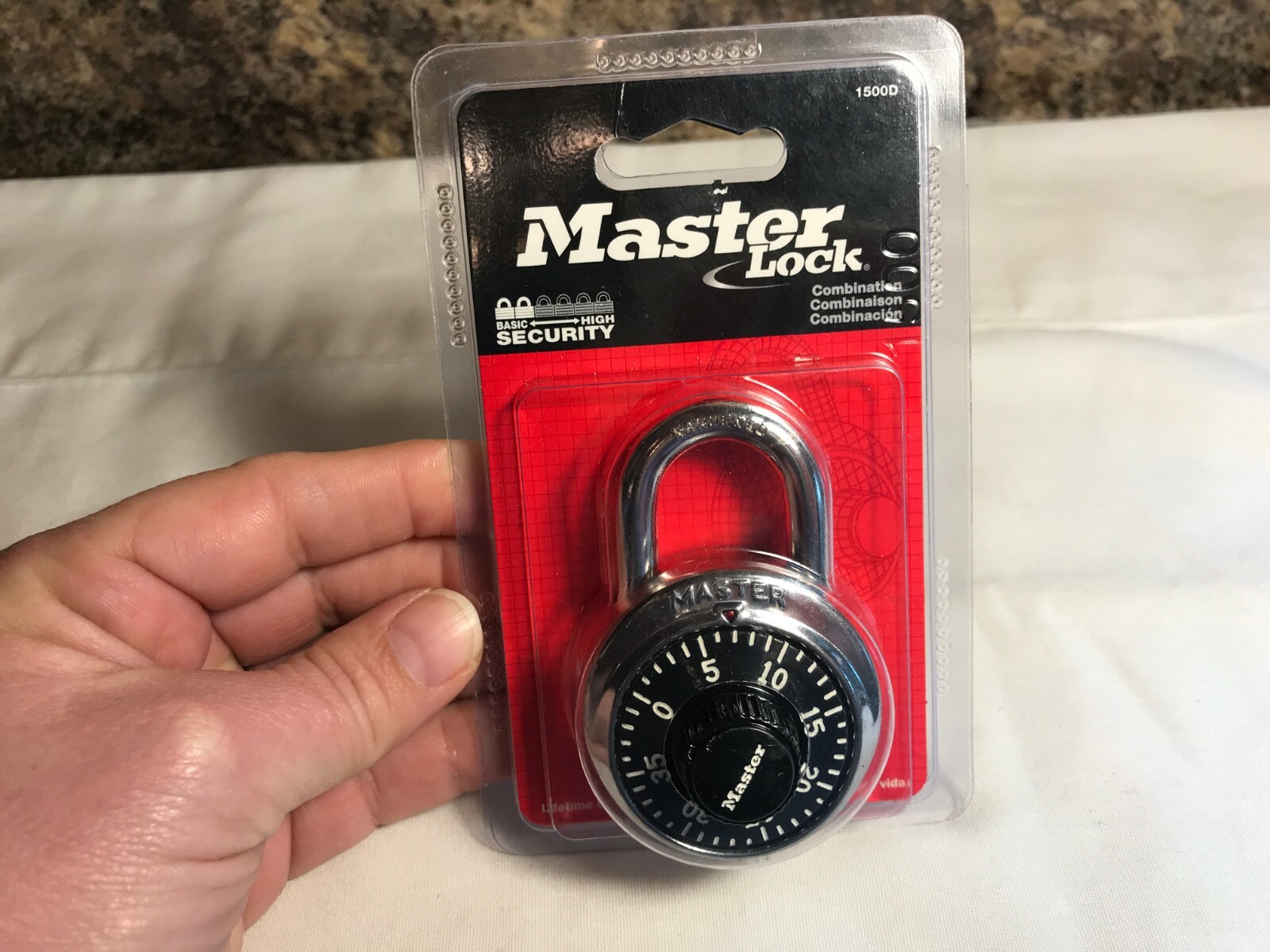 Master Lock ~ Combination Padlock (New)